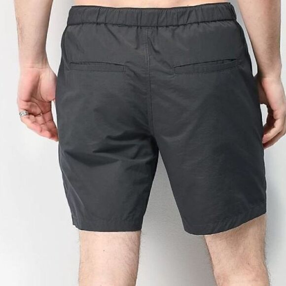 Empyre Dixon Grey Elastic Waist Swim Trunks - Picture 2 of 7